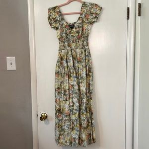 Danielle Bernstein floral dress